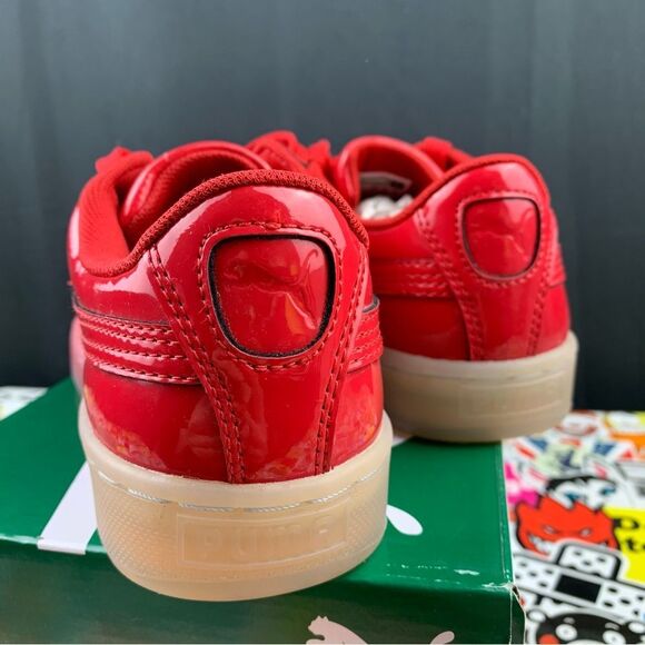 Puma Basket Red Ice Fade 5 Mens / 6.5 Womens - Picture 9 of 14